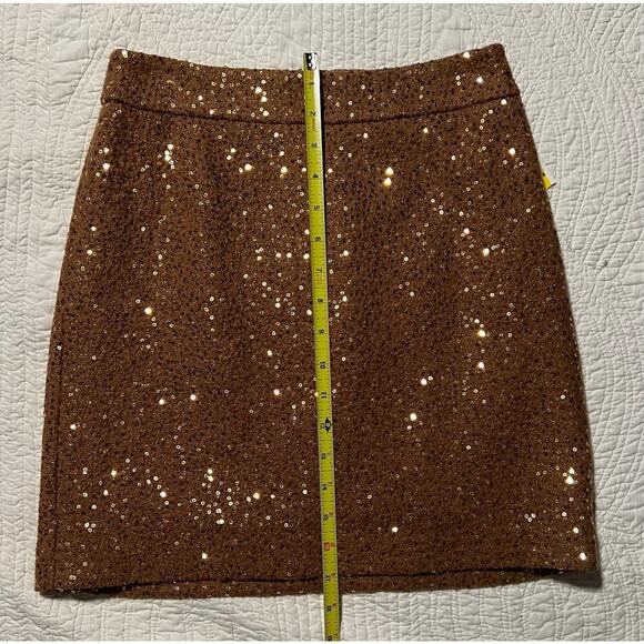 Loft Gold Glitter Skirt - Picture 5 of 5
